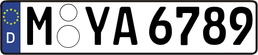 M-YA6789