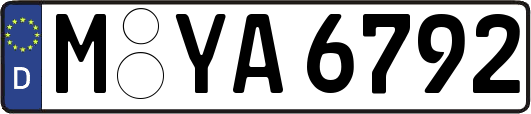 M-YA6792