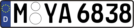 M-YA6838