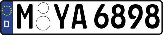 M-YA6898