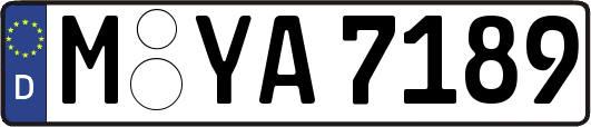 M-YA7189