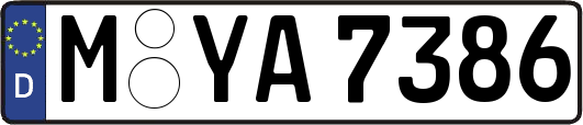 M-YA7386