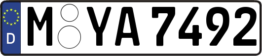 M-YA7492