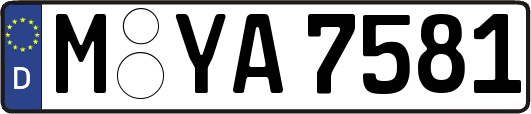 M-YA7581