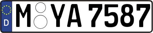 M-YA7587