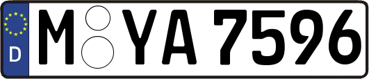 M-YA7596