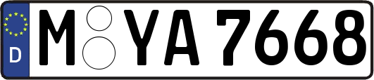 M-YA7668