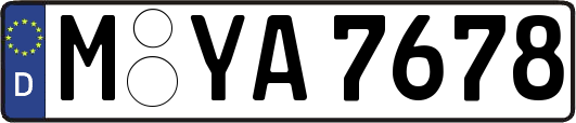 M-YA7678