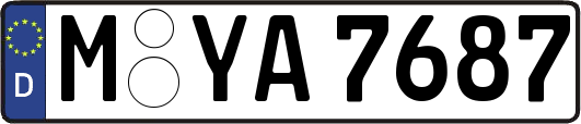 M-YA7687