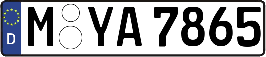 M-YA7865