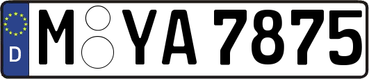 M-YA7875