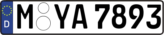 M-YA7893