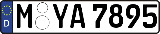 M-YA7895