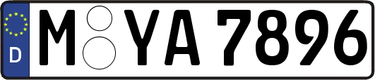 M-YA7896