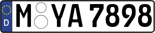 M-YA7898