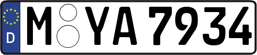 M-YA7934