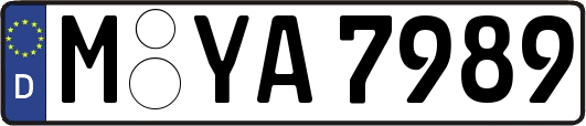 M-YA7989