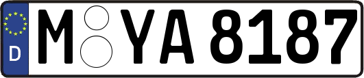M-YA8187