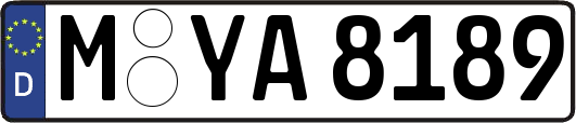 M-YA8189