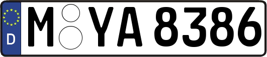 M-YA8386