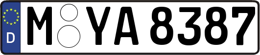M-YA8387
