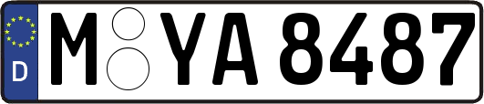 M-YA8487