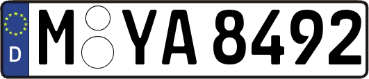 M-YA8492