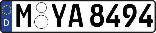 M-YA8494