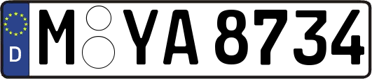 M-YA8734