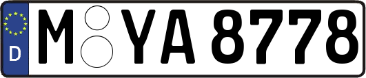 M-YA8778