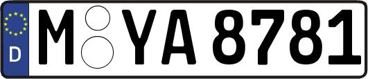 M-YA8781