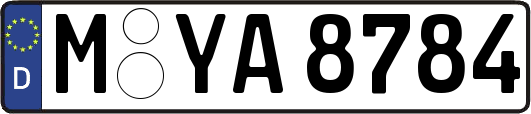 M-YA8784