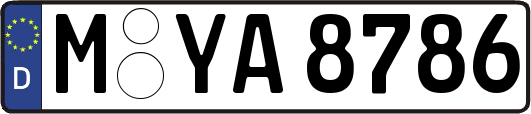 M-YA8786