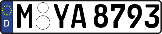 M-YA8793