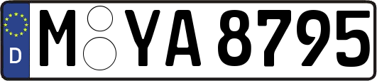 M-YA8795