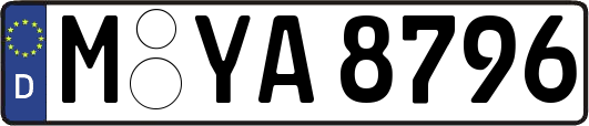 M-YA8796