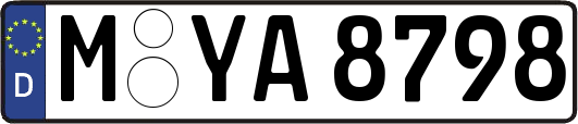 M-YA8798