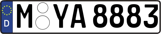 M-YA8883