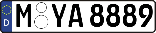 M-YA8889