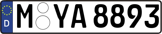 M-YA8893