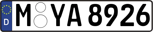 M-YA8926