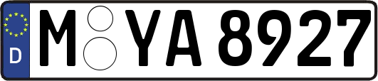 M-YA8927