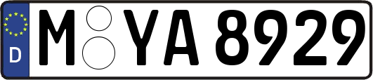 M-YA8929