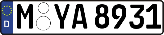 M-YA8931