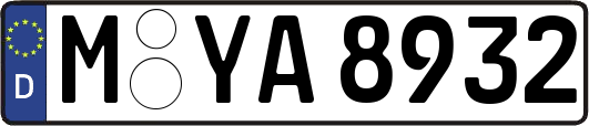 M-YA8932