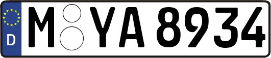 M-YA8934
