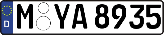 M-YA8935