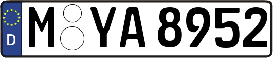M-YA8952