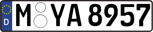 M-YA8957