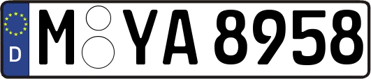 M-YA8958